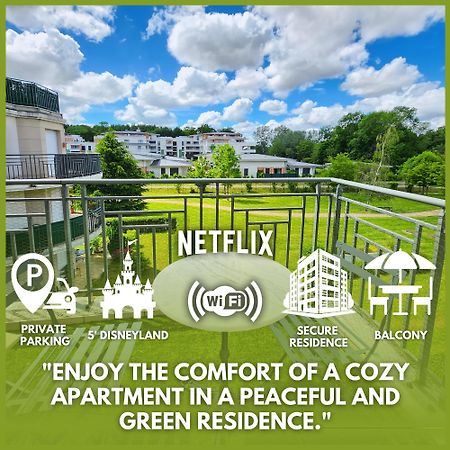 Appartement, Balcon, Parking, 5' Disneyland モンテヴラン エクステリア 写真